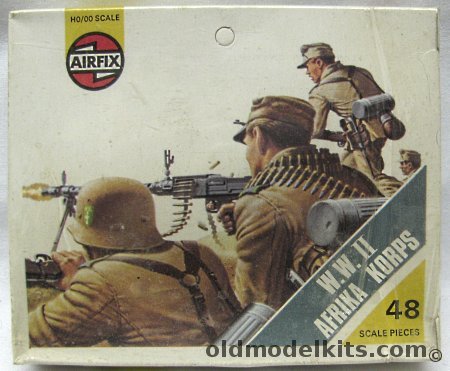Airfix 1/87 German World War II Afrika Korps, 01711-6 plastic model kit